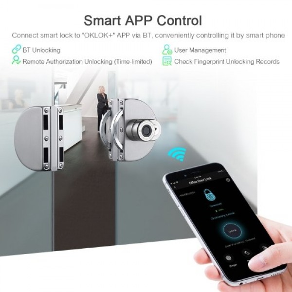 Smart Glass Door Lock