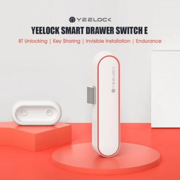 YEELOCK Smart Drawer Lock E Keyless Lock BT APP Management Anti-theft Children Safety Hidden Lock