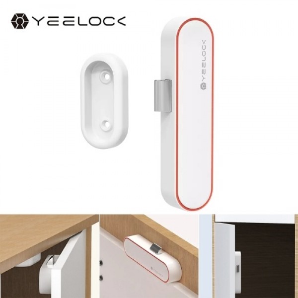 YEELOCK Smart Drawer Lock E Keyless Lock BT APP Management Anti-theft Children Safety Hidden Lock