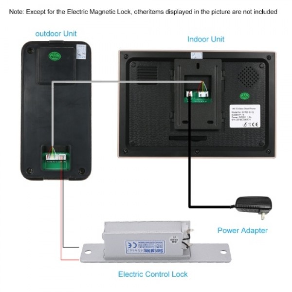 NO-Electric Strike Door Lock