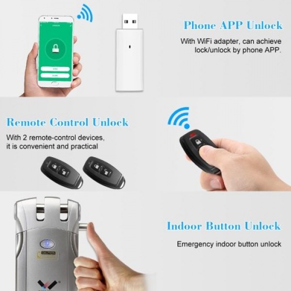 WAFU HF-018W WiFi Smart Electronic Lock