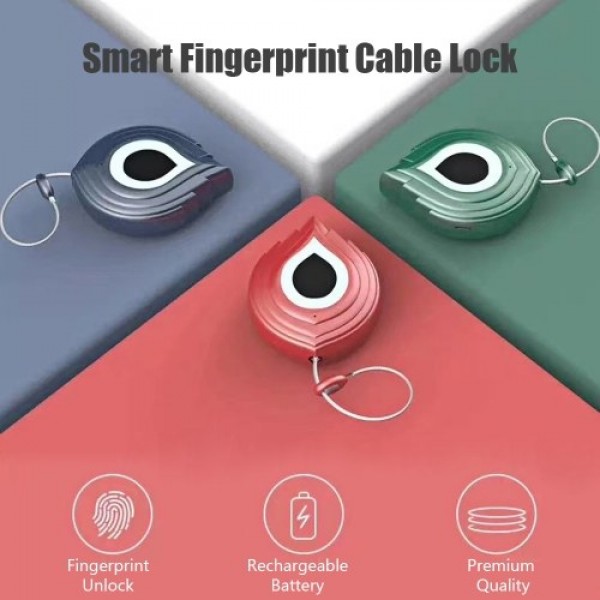 Smart Fingerprint Cable Lock