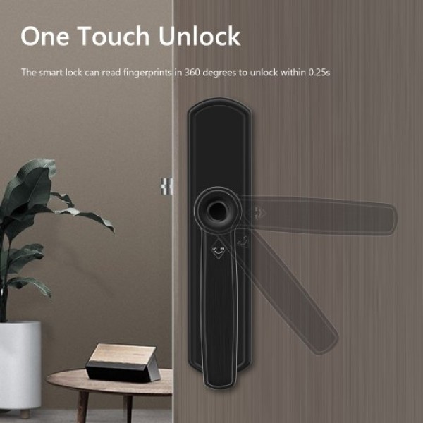 Smart Fingerprint Door Lock Key-less Entry Door Locks