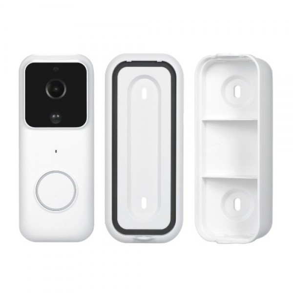 Smart Video Doorbell Camera Door Bell with 170° View Night Vision Motion Detection 2 Way Audio Phone App Easy Installation Direc