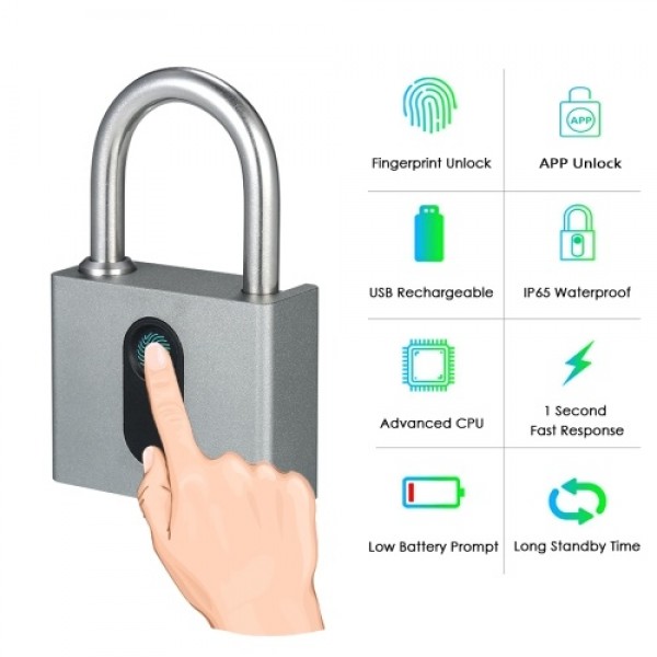 Fingerprint Padlock BT Lock