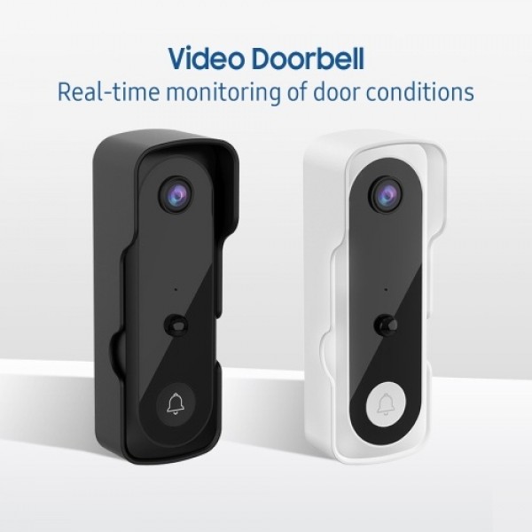 Smart Video Doorbell Home Wireless WiFi Doorbell Camera Waterproof Outdoor Ding Dong Doorbell