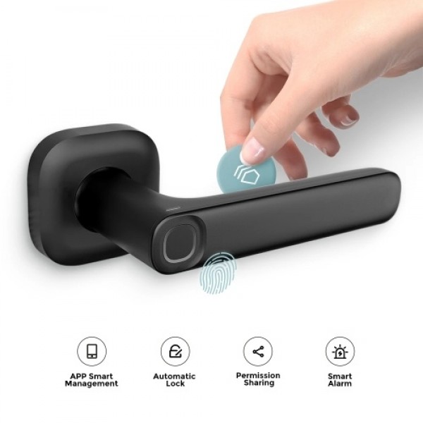 Smart Fingerprint Handle Lock Electric Door Lock