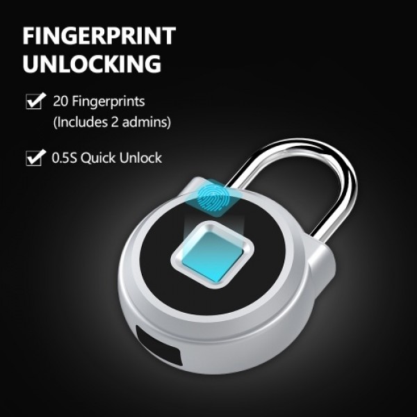 Smart Fingerprint Padlock