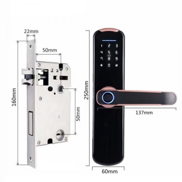 WAFU Tuya Fingerprint Lock