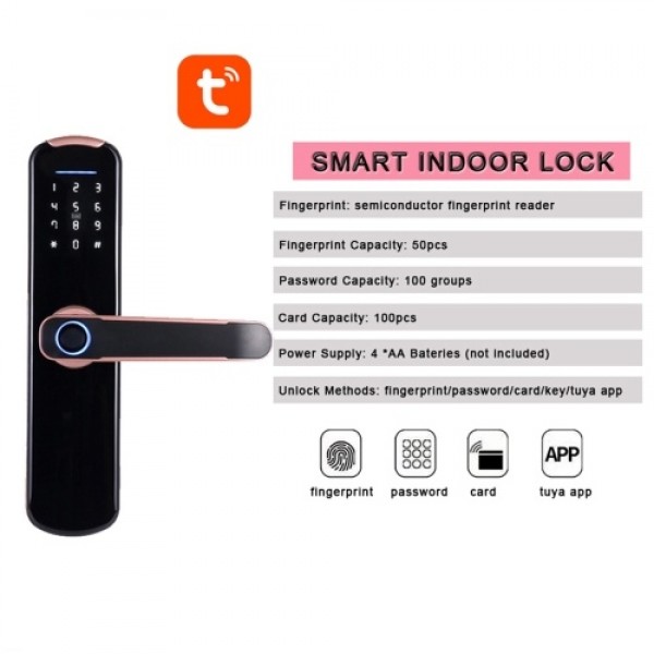 WAFU Tuya Fingerprint Lock