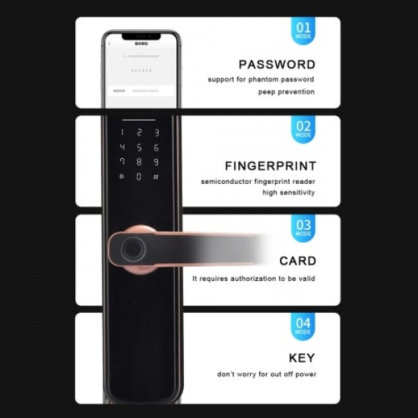 WAFU Tuya Fingerprint Lock