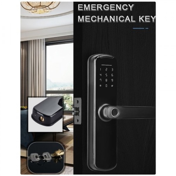 WAFU Tuya Fingerprint Lock Indoor Electronic Lock