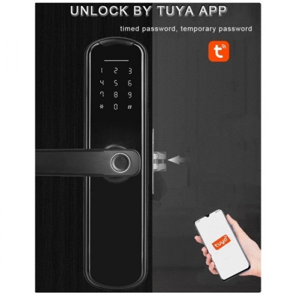 WAFU Tuya Fingerprint Lock Indoor Electronic Lock