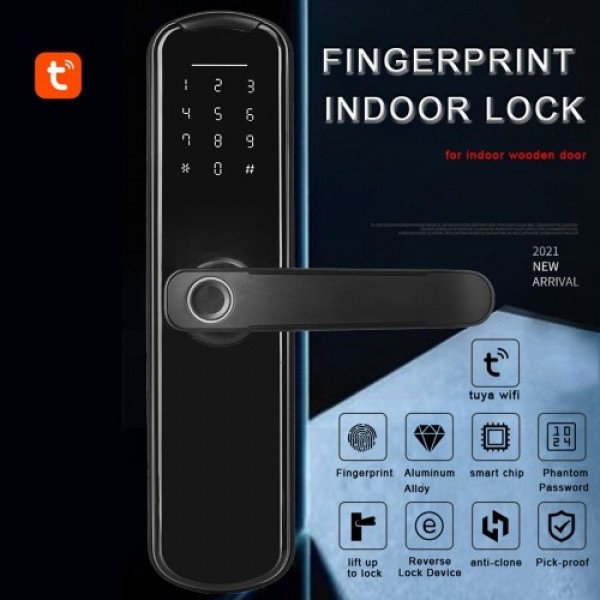 WAFU Tuya Fingerprint Lock Indoor Electronic Lock