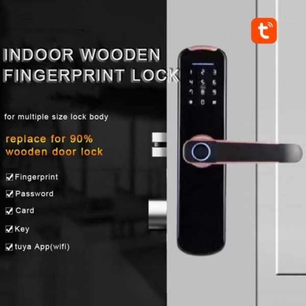 WAFU Tuya Fingerprint Lock Indoor Electronic Lock