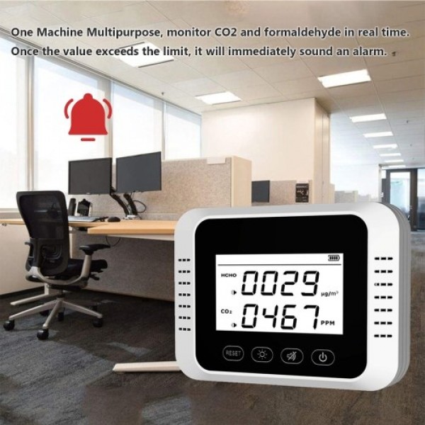 Air Quality Monitor Carbon Dioxide Detector