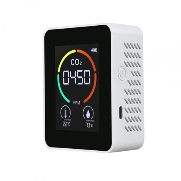 Air Quality Monitor Indoor Home CO2 Meter Carbon Dioxide Detector