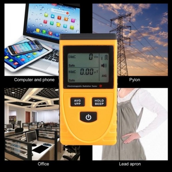 EMF Meter EMF Detector Electromagnetic Radiation Tester