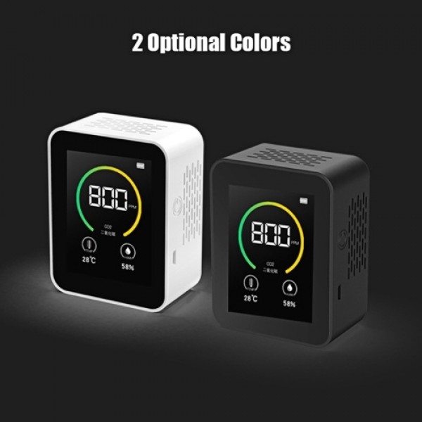 Air Quality Monitor CO2 Meter Temperature and Humidity Carbon Dioxide Detector