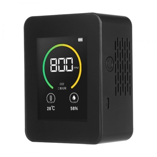 Air Quality Monitor CO2 Meter Temperature and Humidity Carbon Dioxide Detector