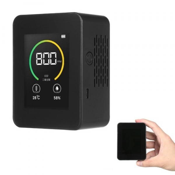 Air Quality Monitor CO2 Meter Temperature and Humidity Carbon Dioxide Detector