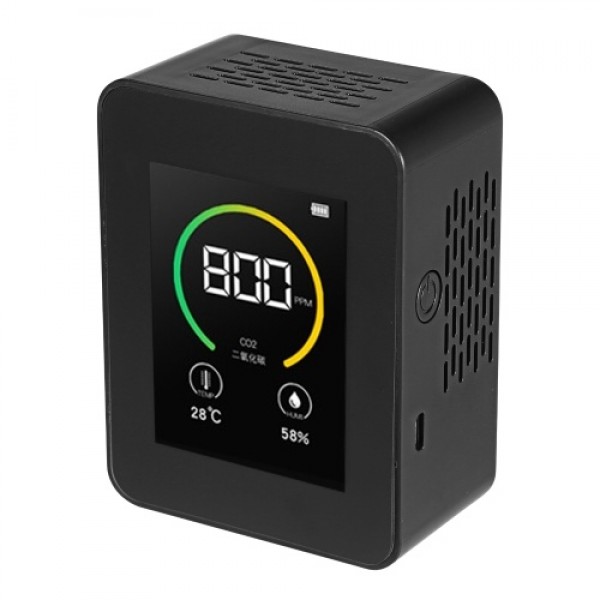 Air Quality Monitor CO2 Meter Temperature and Humidity Carbon Dioxide Detector