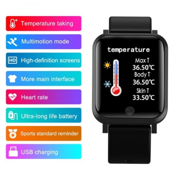 Smart Watch Fitness Tracker Smart Sports Bracelet IP67 Waterproof Smart Bracelet