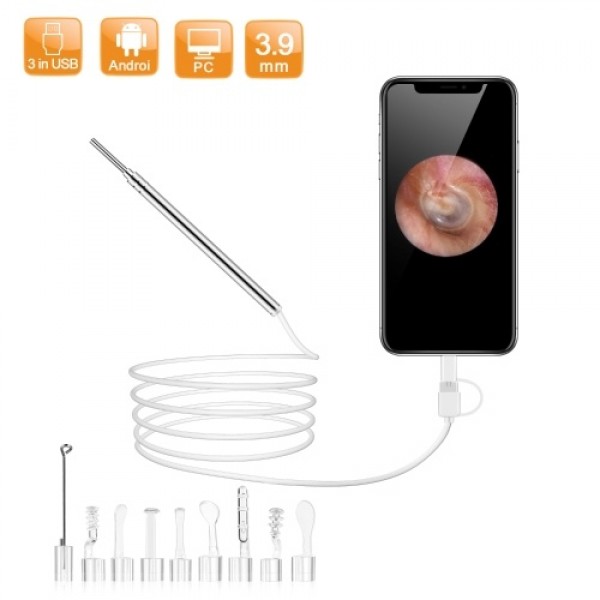 Mini Endoscope Camera with Ear Pick Set