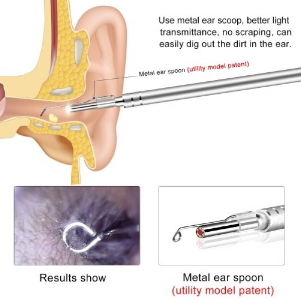 Mini Endoscope Camera with Ear Pick Set