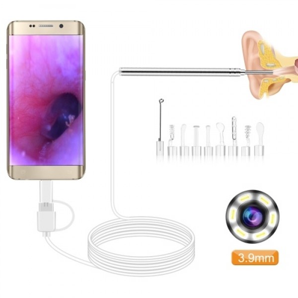 Mini Endoscope Camera with Ear Pick Set