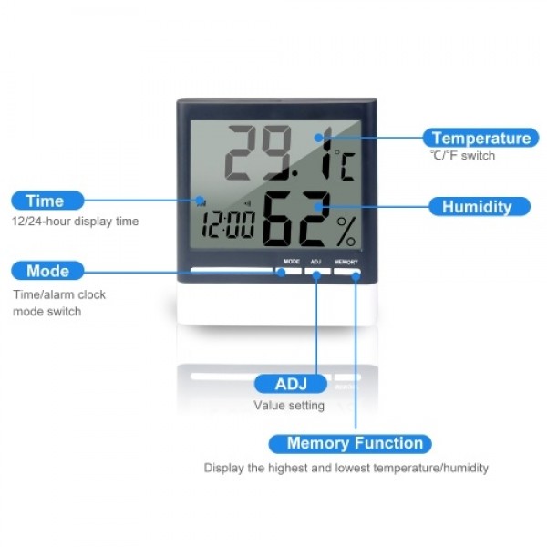 Digital Hygrometer Thermometer