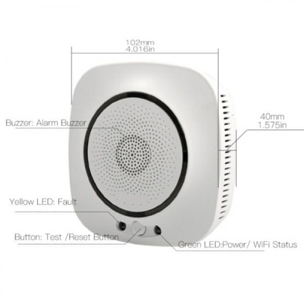 Wifi Carbon Monoxide Detector