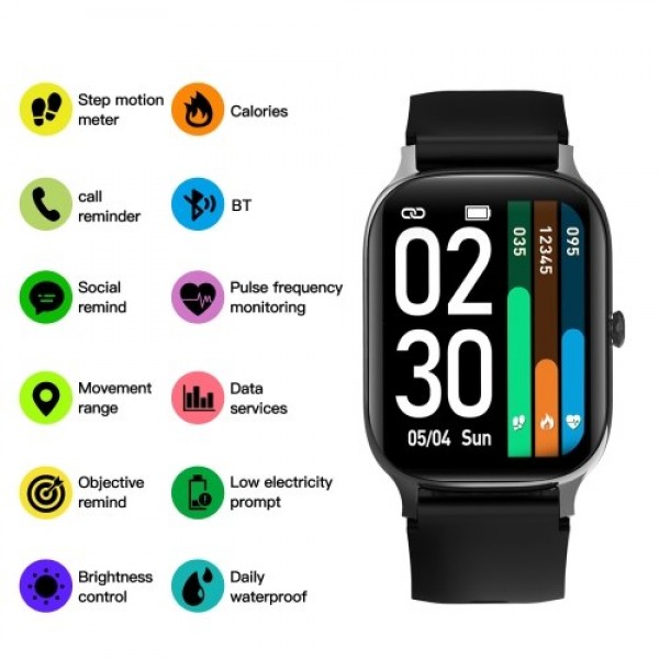 Smart Watch, Fitness Tracker, Smart Sports Bracelet IP67 Waterproof Smart Bracelet