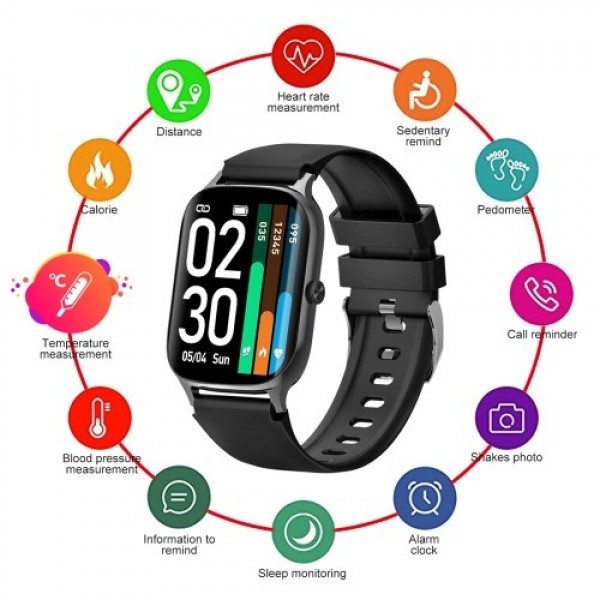 Smart Watch, Fitness Tracker, Smart Sports Bracelet IP67 Waterproof Smart Bracelet