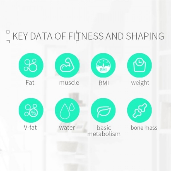 APP BT Body Intelligent Fat Scales