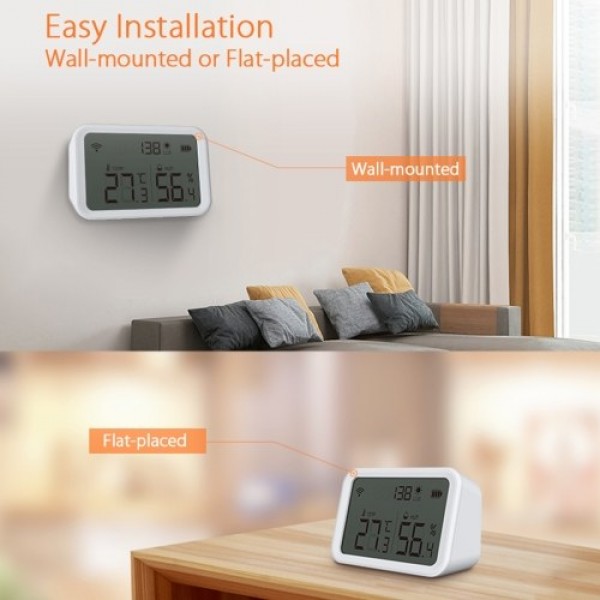 NEO Coolcam Tuya Smart Life Zigbee Temperature And Humidity Sensor