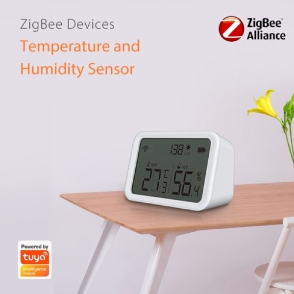 NEO Coolcam Tuya Smart Life Zigbee Temperature And Humidity Sensor