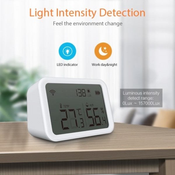 NEO Coolcam Tuya Smart Life Zigbee Temperature And Humidity Sensor