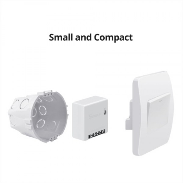 3PCS SONOFF MINIR2 Itead DIY 2-Way WiFi Smart Switch Small Body Light Switch Timer Support SPDT/Rocker Remote Control via eWeLin