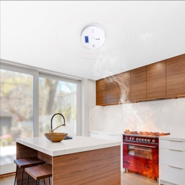 Smoke and Carbon Monoxide Alarm Smoke Detector