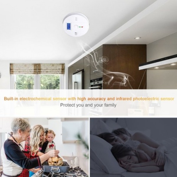 Smoke and Carbon Monoxide Alarm Smoke Detector