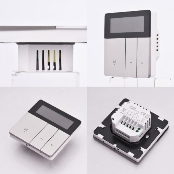 WIFI Smart Thermostat with LCD Display Smart Heating Radiator Thermostat