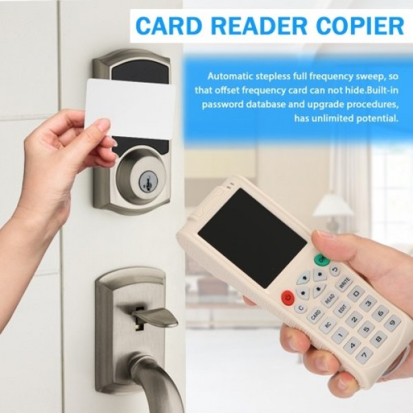 Handheld Key Machine iCopy 3 with Full Decode Function Intelligent Card Key Machine RFI-D NFC Copier IC/I-D Reader Writer Duplic