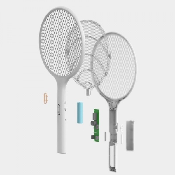 Qualitell Electric Mosquito Swatter Home Fly Mosquito Swatter Mosquito Killer Bug Racket Insects Killer