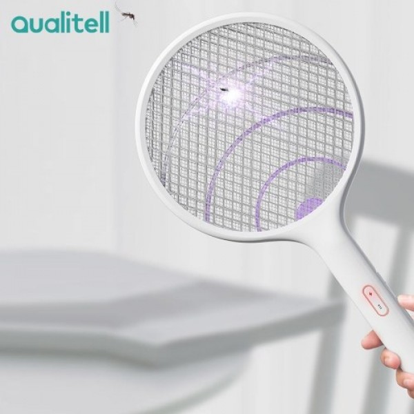 Qualitell Electric Mosquito Swatter Home Fly Mosquito Swatter Mosquito Killer Bug Racket Insects Killer