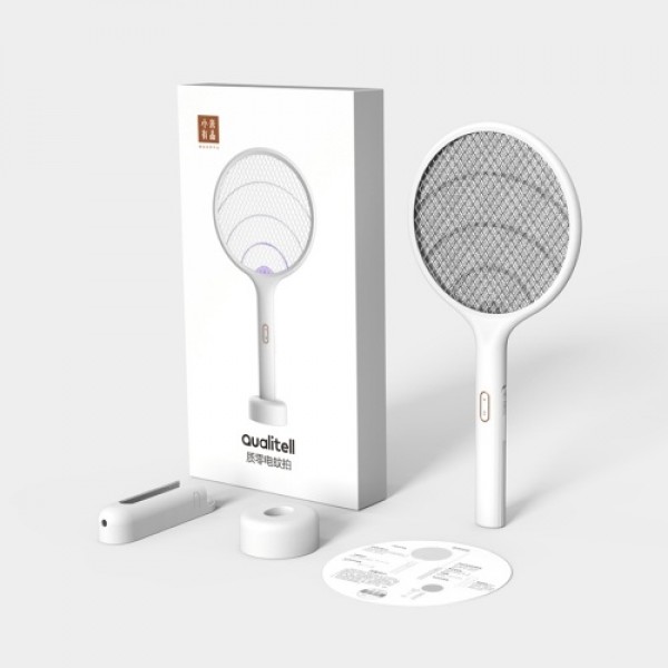 Qualitell Electric Mosquito Swatter Home Fly Mosquito Swatter Mosquito Killer Bug Racket Insects Killer