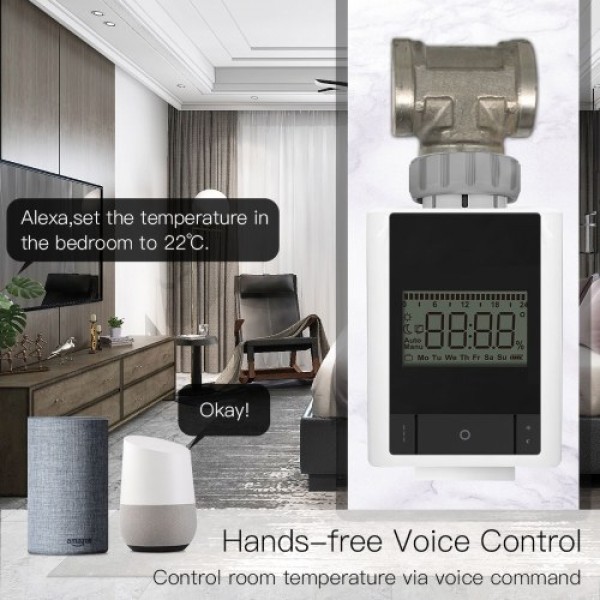 Smart WiFi Home Thermostat  Zigbee3.0 Radiator Valve Intelligent Temperature Control Frost Prevention Thermostat