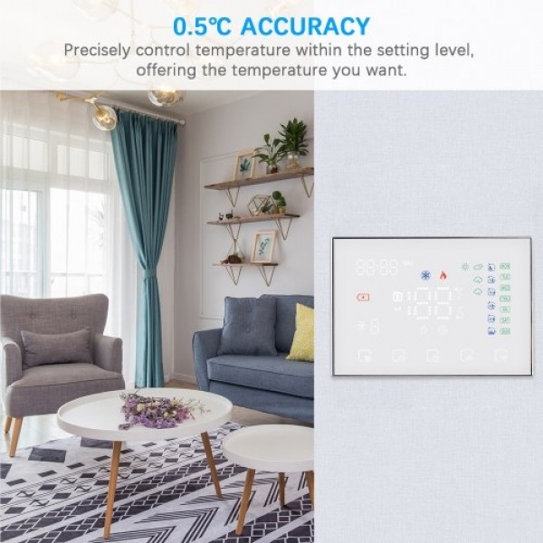 Programmable Smart Digital Thermostat Room Temperature Controller for Gas Boiler Heating