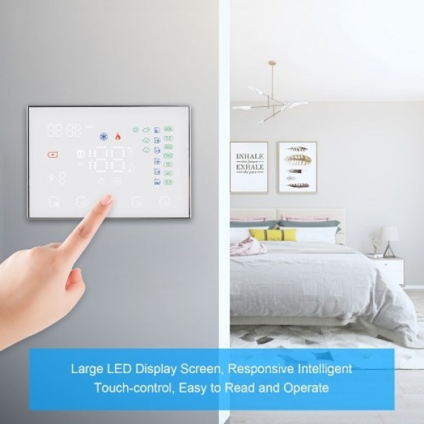 Programmable Smart Digital Thermostat Room Temperature Controller for Gas Boiler Heating