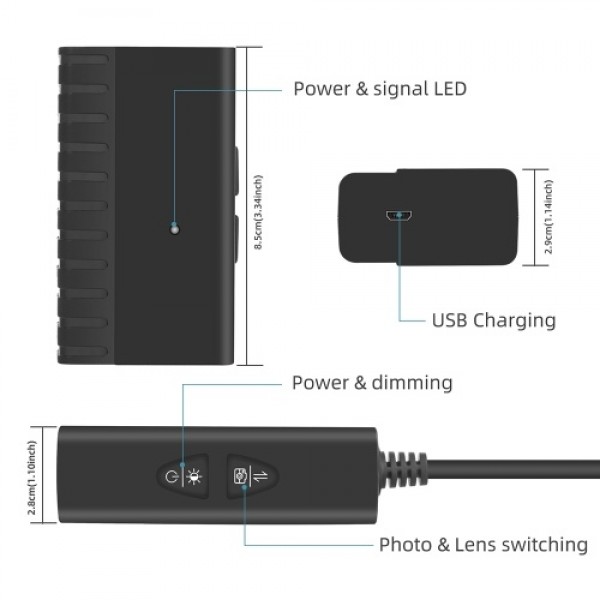 Industrial Endoscope Snake Camera